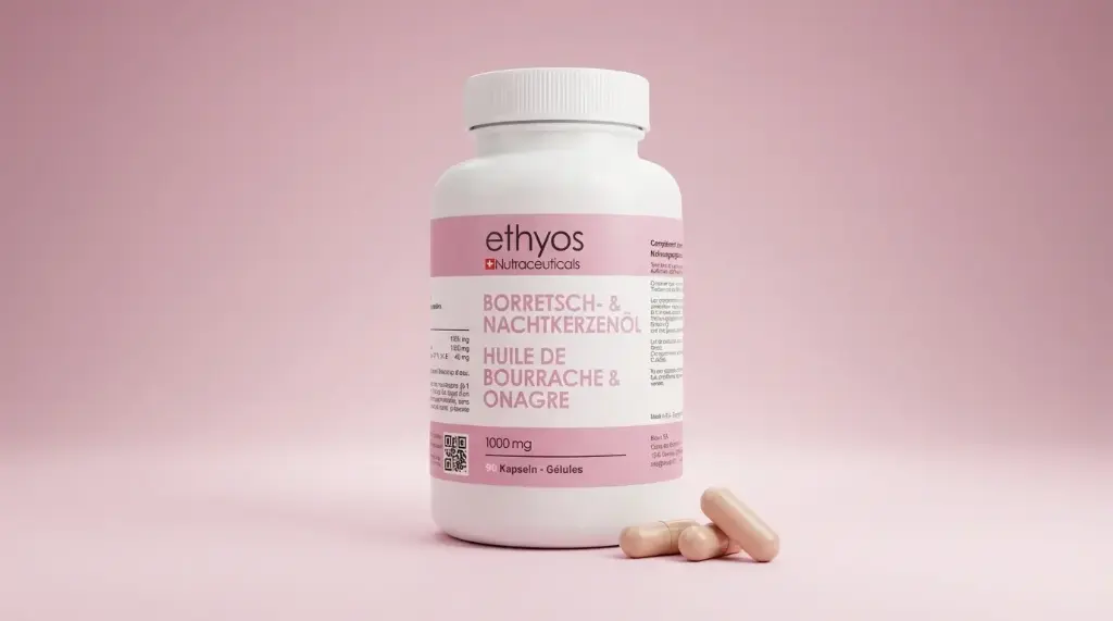 ethyos - Huile d'Onagre et de Bourrache 1000 mg