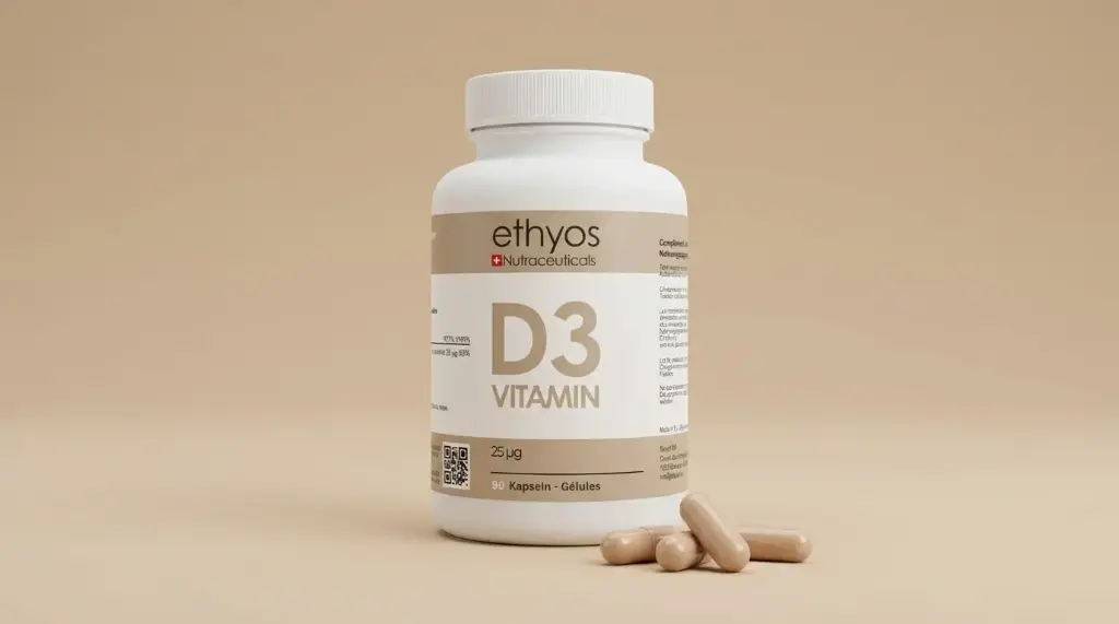 ethyos - Vitamin D3 (Lanolin) 25 µg