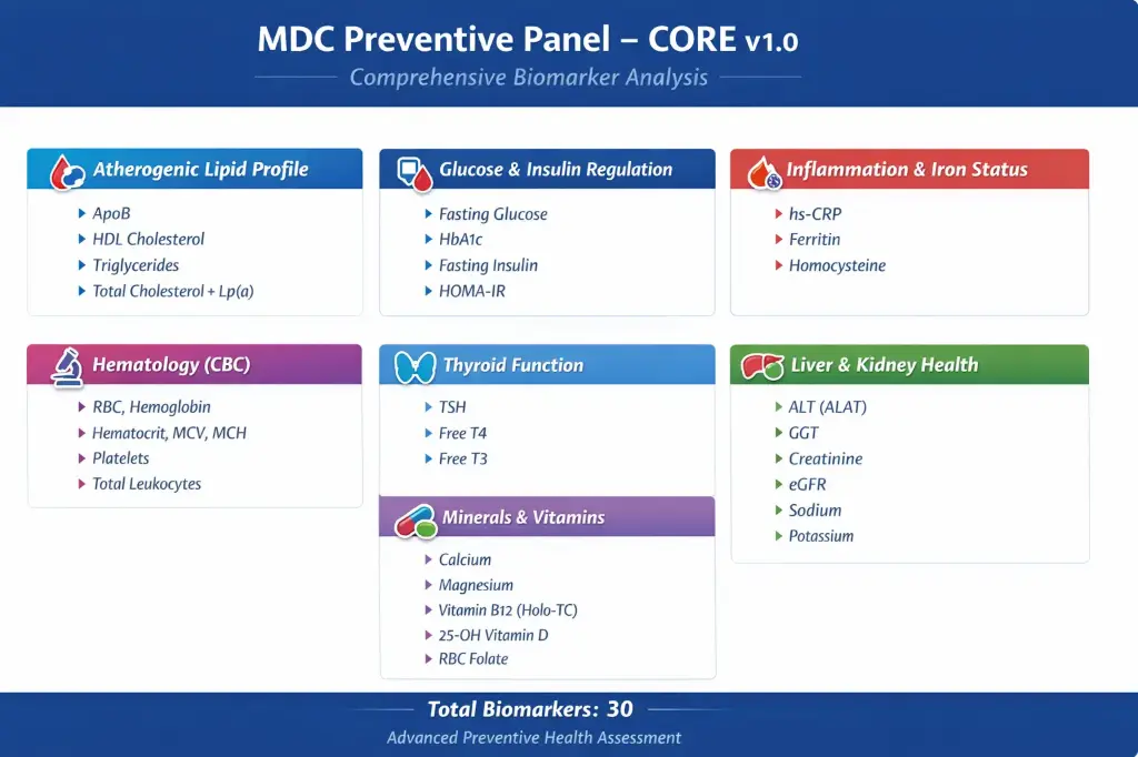 MDC - BioLab - Core Panel | ethyos