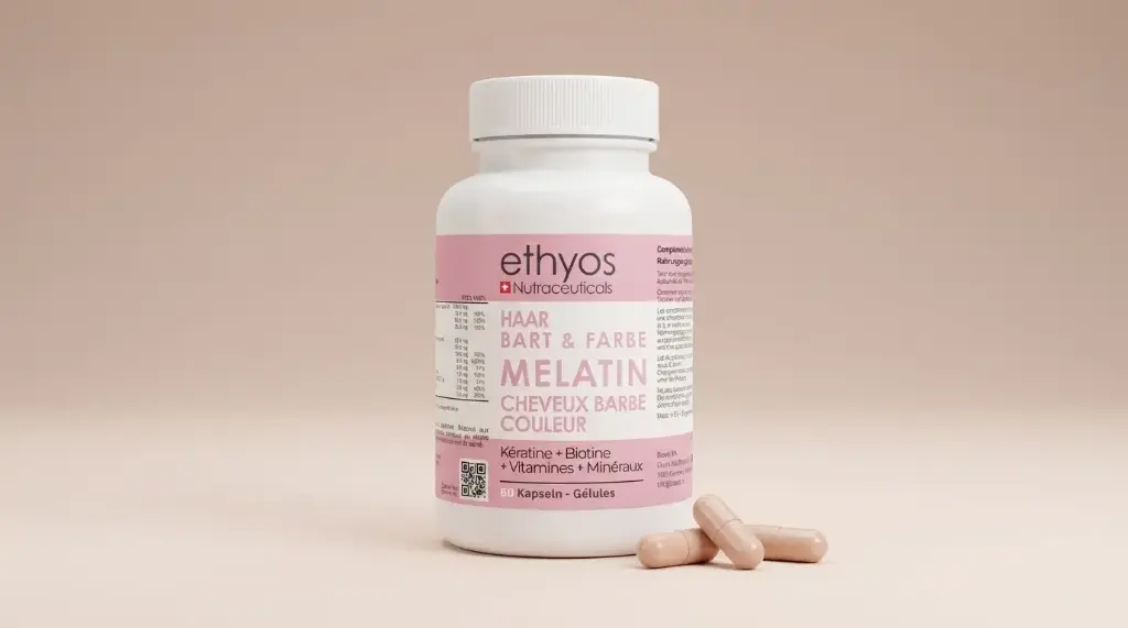 ethyos - Mélatine Cheveux et Couleur