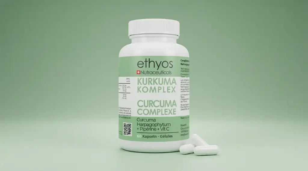 ethyos - Turmeric Curcumin Harpagohytum Complexe 500 mg