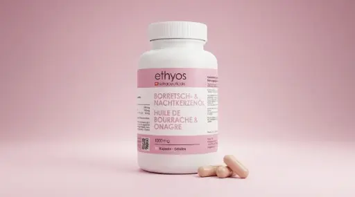 ethyos - Huile d'Onagre et de Bourrache 1000 mg